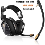 3.5mm Game Headset Noise Reduction Mic Microphone for Log-itech Astro A40 Gaming Headsets Plug-in He