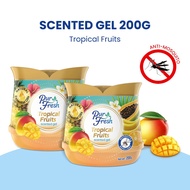 [ TwinPack ] Purfresh Scented Gel Air Freshener 2x 200g | Mosquito Repellent Solid Air Freshening Ge