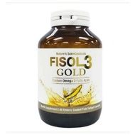 READY STOCK FISOL 3 GOLD OMG-3 60S EXPIRE 2028 FISOL3 Gold Omega-3 Fish Oil 60'S [High Strength Omeg