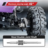INJORA ProSteer Double Joint 40g Front and 22g Rear Axle for 1/24 Axial SCX24 Upgrade