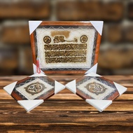 3in1 LEATHER CALLIGRAPHY CLASSIC CHAIR VERSE