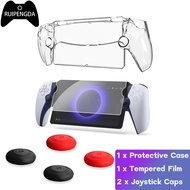 For PS5 Crystal Skin ABS Protector Cover Case For PS5 PlayStation5  Portal Dustproof Shell Screen Protector For PS5 Controller Accessory