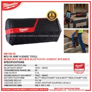 MILWAUKEE M12-M18 Bluetooth Jobsite Speaker M12-18 JSSP