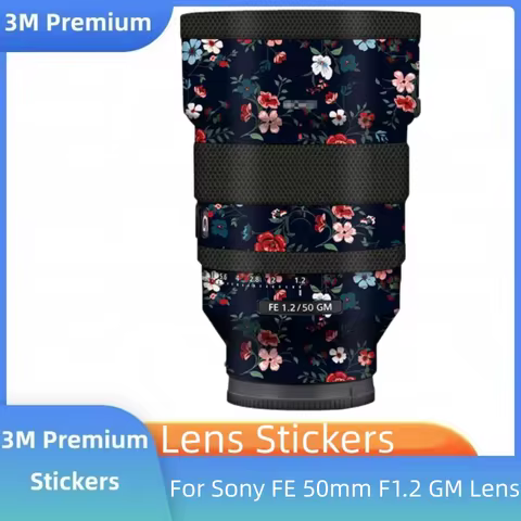 SEL50F12GM Camera Lens Sticker Coat Wrap Protective Film Body Decal Skin For Sony FE 50 F1.2 50mm 1.