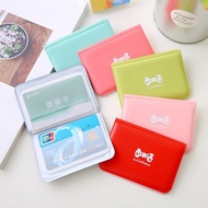 ID CARD WALLET / CUTIE RIBBON CARD WALLET / ID CARD HOLDER MACARON COLOR BEAUTIFUL JELITA