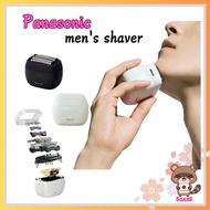 Shaving Men's Shaver 【Panasonic)】 unwanted hair removal Ramdash Palm-in Shaver Men's Shaver Compact, stone grain type, 5 blades, marble black white ES-PV6A-K