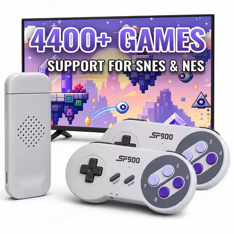 16-bit Mini Everdrive Wireless Retro Video Games Portatil TV Game Stick Console For Super SNES NES S