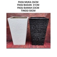 QUALITY FIBERGLASS POT PASU BUNGA LUBANG