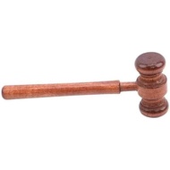 Brown Handmade Wooden Gavel, Auction Gavels, Vintage Judge Gavel, Props and Clothing Accessories,Des
