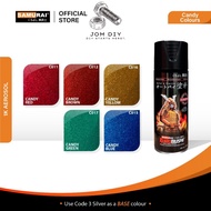 Samurai Spray Paint Candy Colour - Candy Red Candy Yellow Candy Green Candy Blue