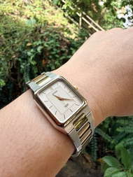 CITIZEN EXCEED 錶 兩色金屬錶帶 石英錶