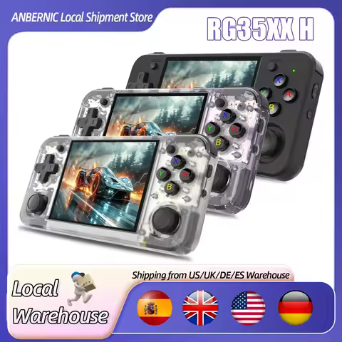 ANBERNIC RG35XX H Retro Handheld Game Video Player Console 3.5Inch IPS full viewing angle H700 quad