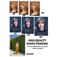 HIGH QUALITY PHOTO PRINTS (2R,3R,4R,4R,6R,8R AND A4 SIZE)