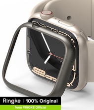 Ringke Bezel จัดแต่งทรงผมสำหรับ Apple Watch 8/7 45มม. แหวนกาว Anti Scratch ป้องกันสแตนเลสสำหรับ Apple Watch 8/7 45มม. อุปกรณ์เสริม