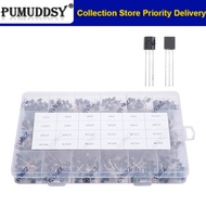 840PCS 24Values TO-92 Transistor Assortment Kit 2N2222 S8050 BC547 Box for Electronics DIY Projects