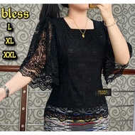PIPO BLUS RENDA mutiara kalung/BAJU KEBAYA PESTA BATAK KONDANGAN