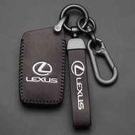 LEXUS key cover ES300H ES260 NX250 NX350H RZ450e UX200 UX250H IS300H RX350 RX500H LM350h key leather stitched brown protective case