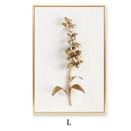 Big Painting Lukisan Dinding Bunga 3D Ukuran Besar / Flower Painting Frame Dekorasi Dinding Bunga / 