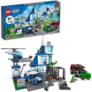 Đồ chơi lắp ráp LEGO City Police Station mã 60316 gồm 668 chi tiết