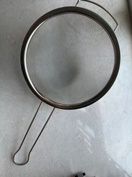 不銹鋼漏勺廚房煮麵過濾器大號25cm直徑