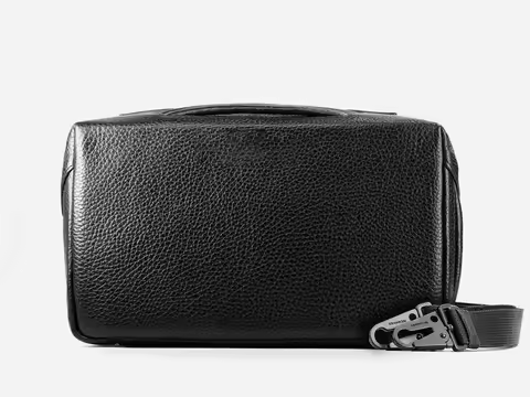 132 Essential Case Pro Grams 28 Camera Bag Full-Grain Men's Crossbody Bag