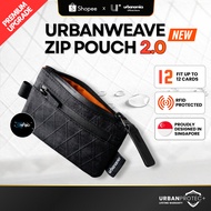 【NEW UPGRADE 🇸🇬】 URBANWEAVE Zip Pouch V2 (X-Pac) | Lightweight Tech Organizer | Wallet | Coin Pouch 