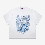 Crop Boxy Tee Fillingstreet - Fellow White T Shirt Cotton 100%