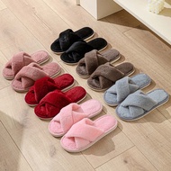 BBD Soft Fluffy Home Indoor Slippers For Women HM161 Selipar
