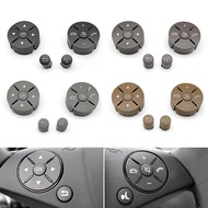 Car Multi-function Steering Wheel Control Buttons Cover Kit Phone Keys For Benz C W204,GLK 204,E Cla