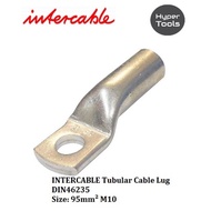 INTERCABLE Tubular Cable Lug DIN46235 - Size: 95mm2 M10