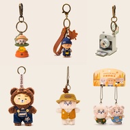 cute keychain keychain cute Bold Bear & Jinnew Joint Name-Outing Wild Series Keychain Bag Pendant Or