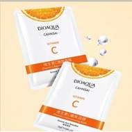 BORONG BIOAQUA CAHNSAI Vitamin C Rejuvenation Facial Mask Moisture Naranja Smooth And Beautiful