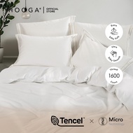 [NEW COLLECTION] Hooga BELMONTE 1600TC Tencel Cotton Bedsheet | Pillow Case