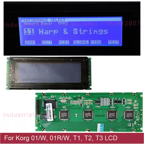 Brand New LCD Display Screen Panel For Korg Wavestaion I3 A/D 01/W FD O1/W 01W FD Korg 01/W 01R/W T1