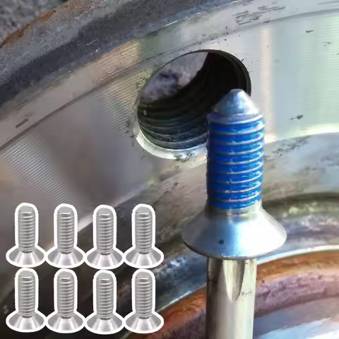 8pcs Brake Disc Hex Socket Countersunk Bolt Screws For Hyundai i10 i20 i30 iX20 iX35 TUCSON JM Elant