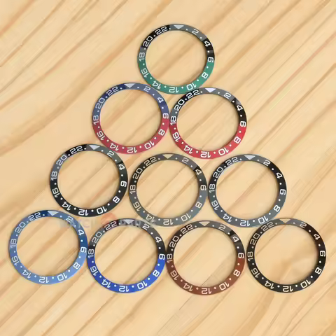 Watch Ceramic Two Tone Bezel for Rolex GMT Master II 40mm Watch