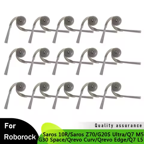 Side Brush For Roborock Qrevo Curv/Qrevo Edge/S9 MaxV Ultra/Q7 M5/Q7 L5/TF/G20S Ultra/G30 Space/Saro