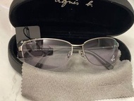 Agnes b sunglasses 水晶太陽眼鏡