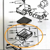 Product Box Lower Air Filter Pajero Sport Triton Hdx Gls Exceed 2.5 Code Kj41
