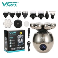 【Customer favorite】 VGR V-315 7D Shaver Rechargeable Headshaver Waterproof Rotary Razor Beard Trimme