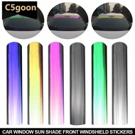 C5GOON 20X100cm Car Window Sun Shade Front Windshield Sunshade Auto Window Tint Film Professional UV