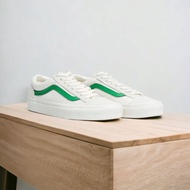 Vans Old Skool Style 36 Jolly Green Marshmallow White 100% Original ️ ️ ️ ️ ️