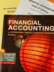 初級會計課本（二手）FINANCIAL ACCOUNTING With INTERNATIONAL FINANCIAL REPORTING STANDARDS 4th Edition