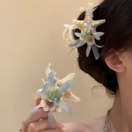 Ocean series hair edge clip eternal flower starfish shell berry headdress seaside travel vacation ph