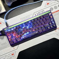 Fearless Contract Keycaps Shadow Assassin Side-Engraved Transparent Magnetic Axis Keyboard Nano68/Ac