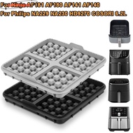SPIRAKOGEO 1pcs Air Fryer Waffle Maker, Silicone Square Waffle Baking Mold, Reusable Waffle Mould fo