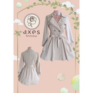 Coat Dress Axes femme Brand New Beige Lace Cover With Bag Japanese Authentic