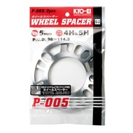 KYO-EI Wheel Spacer [5mm 4/5H] PCD98-114.3 [Quantity: 2 Pieces] P-005-2P