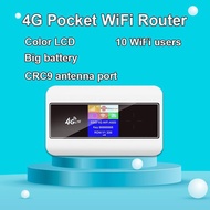 HOSAYA MF904 portable WiFi 4G SIM Card Router 10 WiFi users color LCD display 4G LTE WiFi Modem with