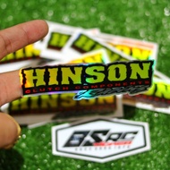 Hinson racing Sticker hologram race Sticker/